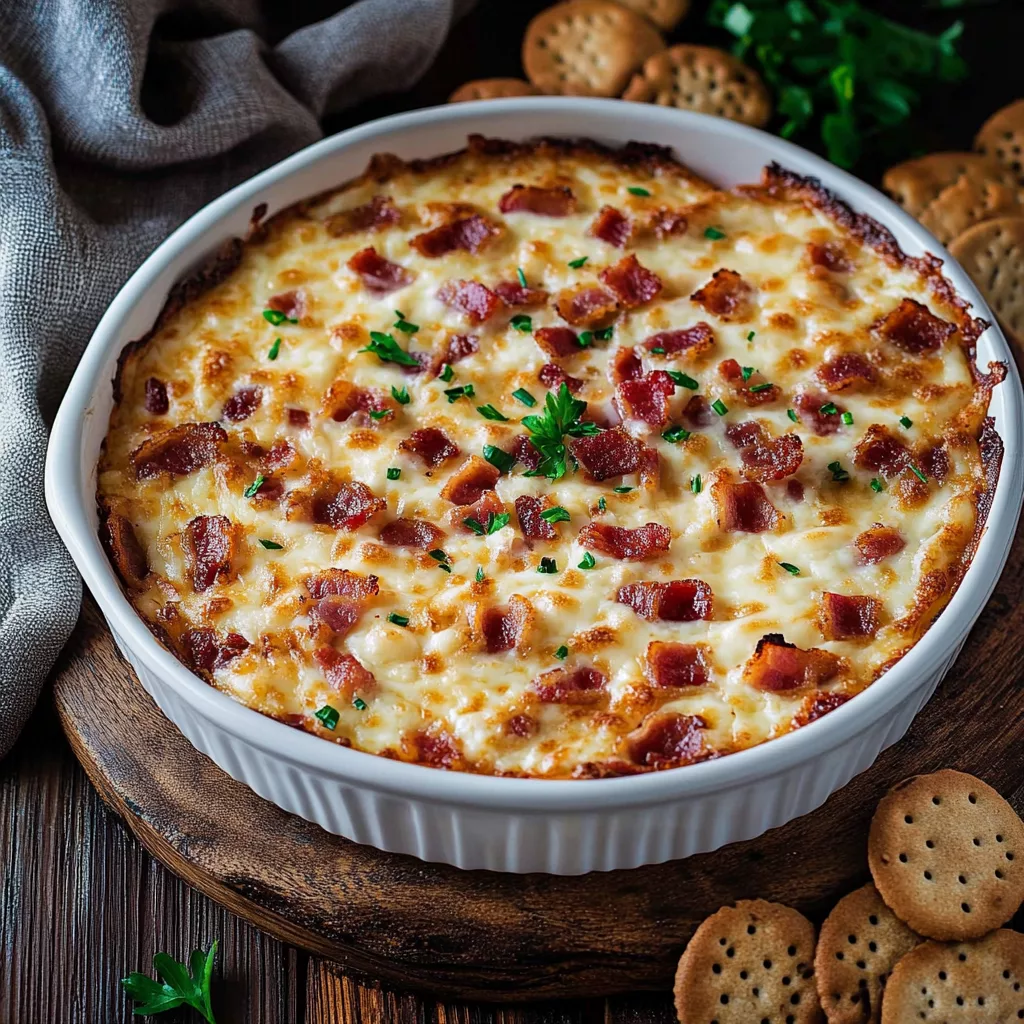 Hot Smoked Gouda Bacon Dip