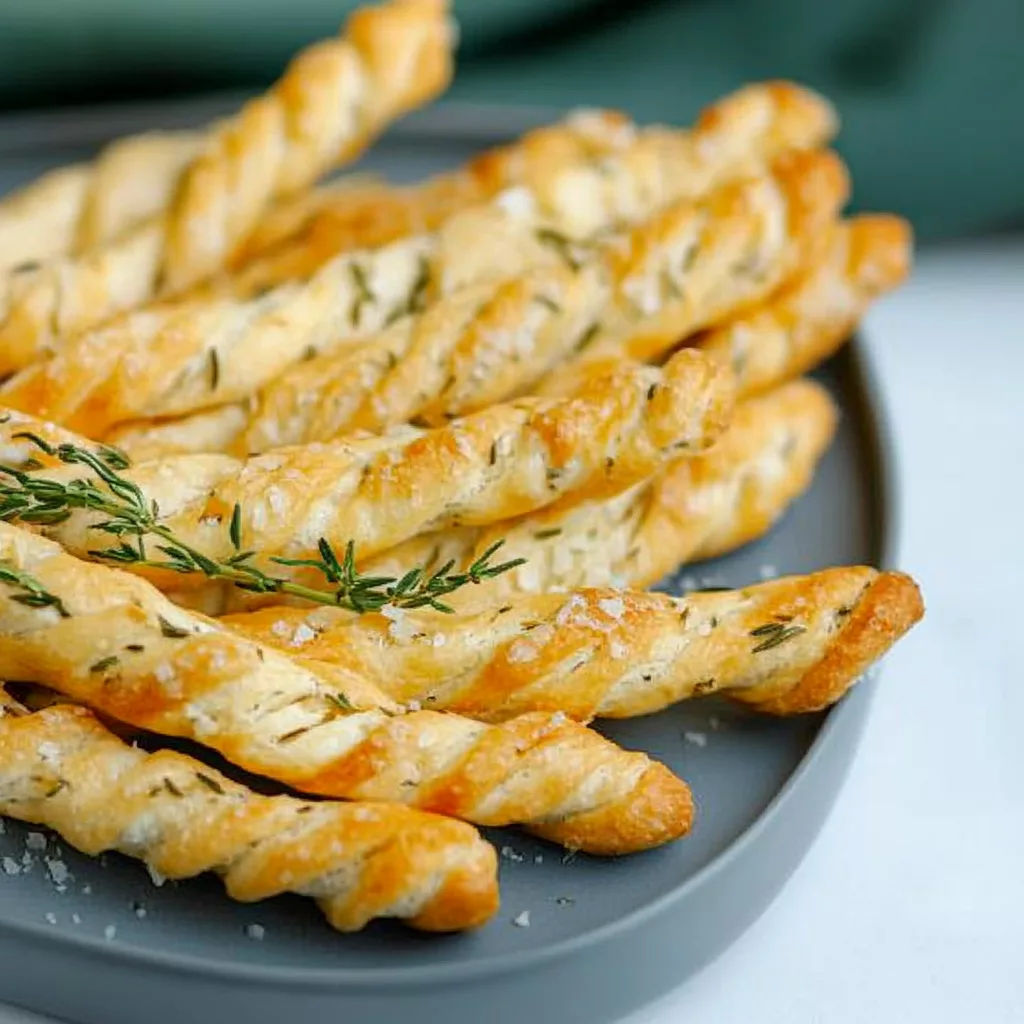 Easy Rosemary Parmesan Cheese Straws - Things Cook