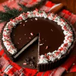 Dark Chocolate Peppermint Mousse Tart