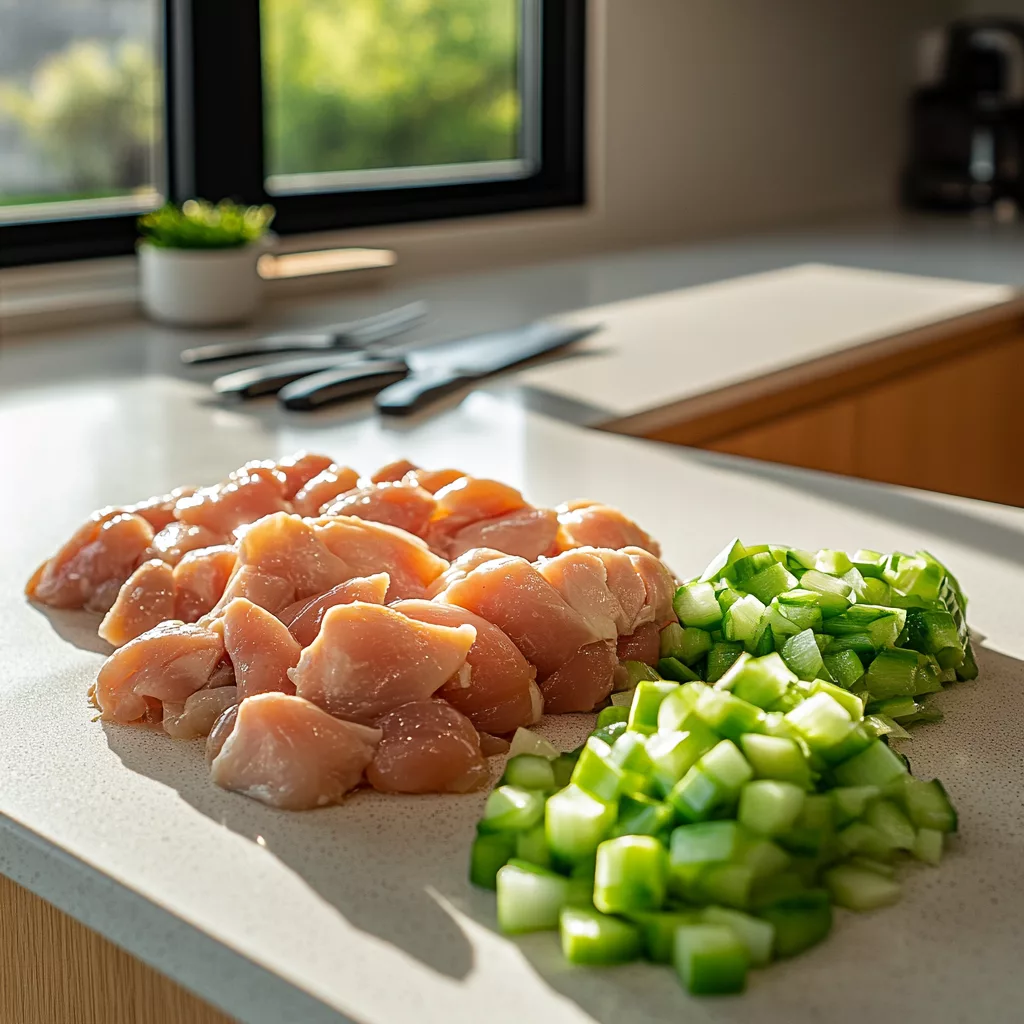 Asian Chicken Cranberry Salad