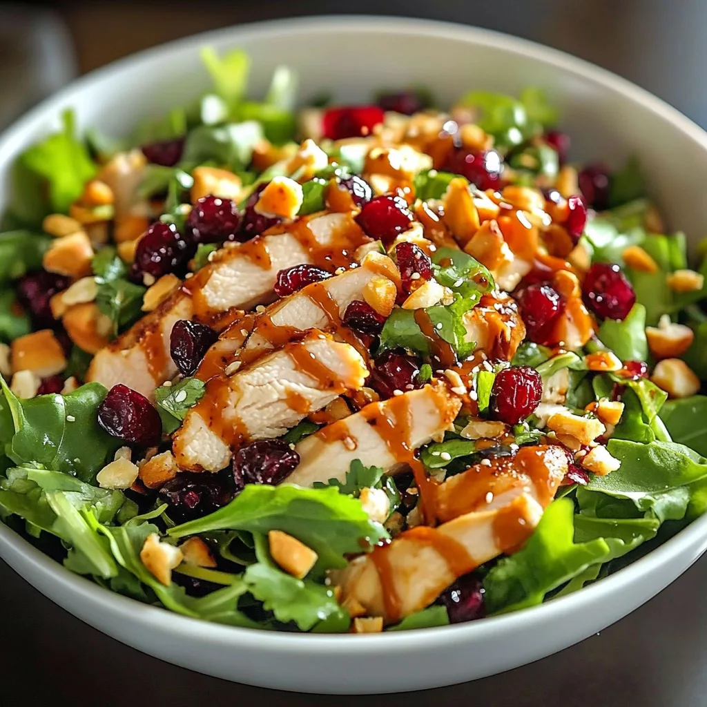 Asian Chicken Cranberry Salad