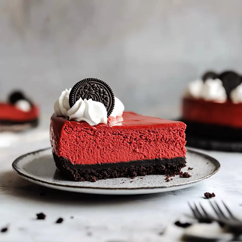 Red Velvet Cheesecake