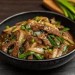 Spicy Ginger Beef Stir Fry