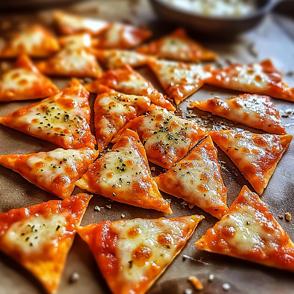 crispy pizza chips