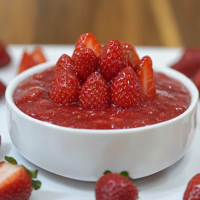 Strawberry Topping for Cheesecake