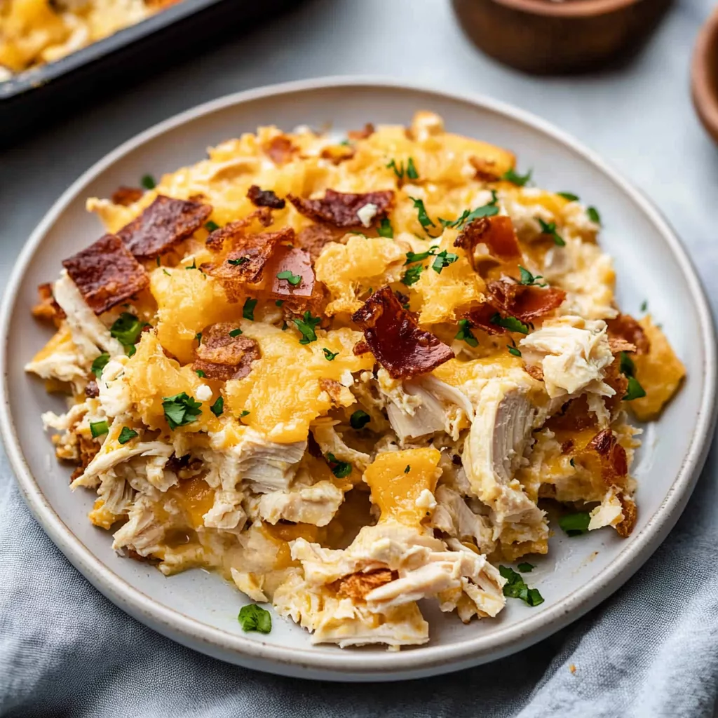 Crack Chicken Casserole