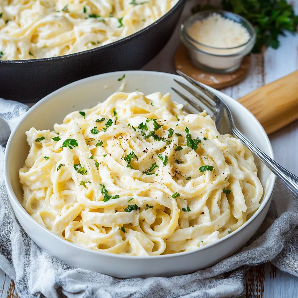 Cottage Cheese Alfredo