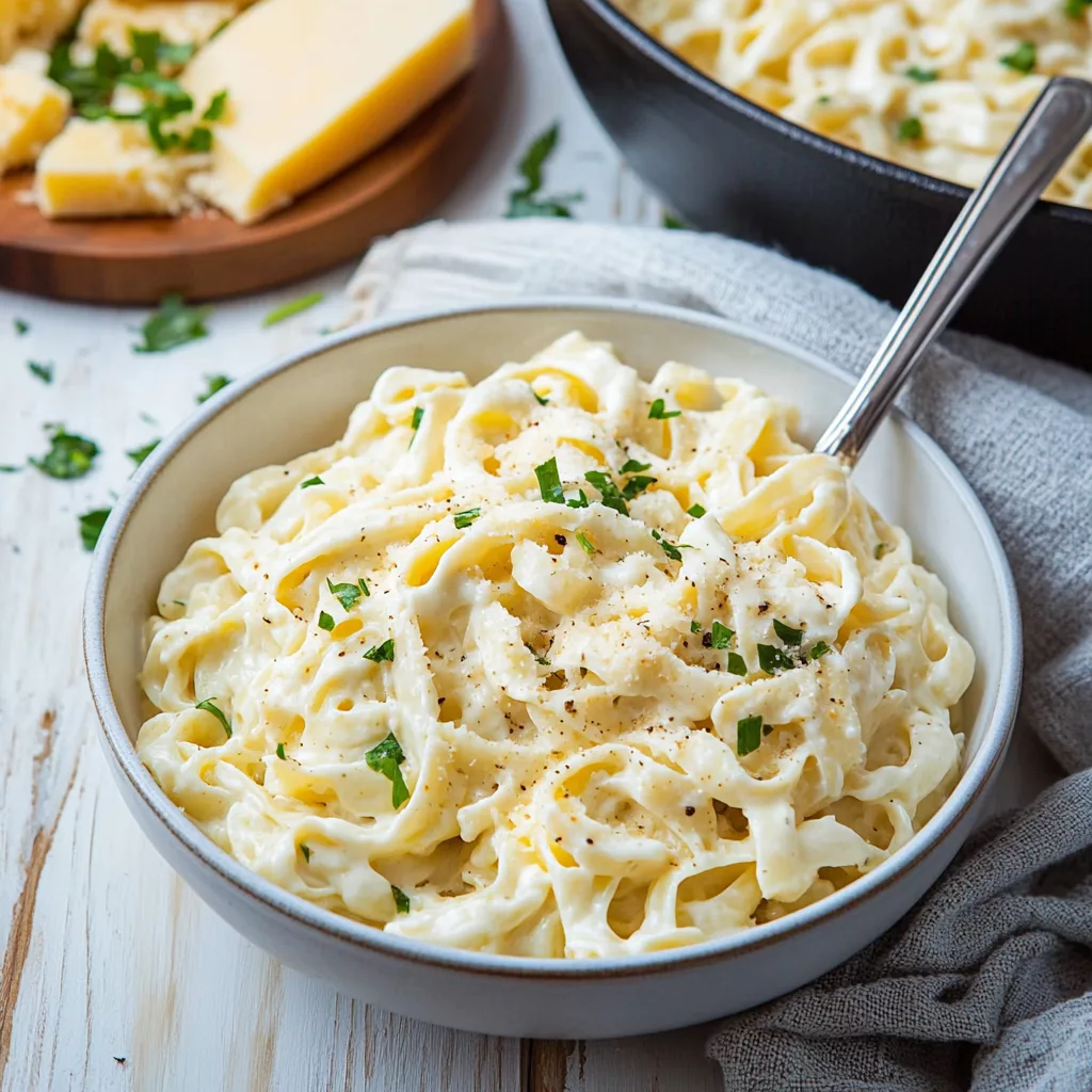 Cottage Cheese Alfredo