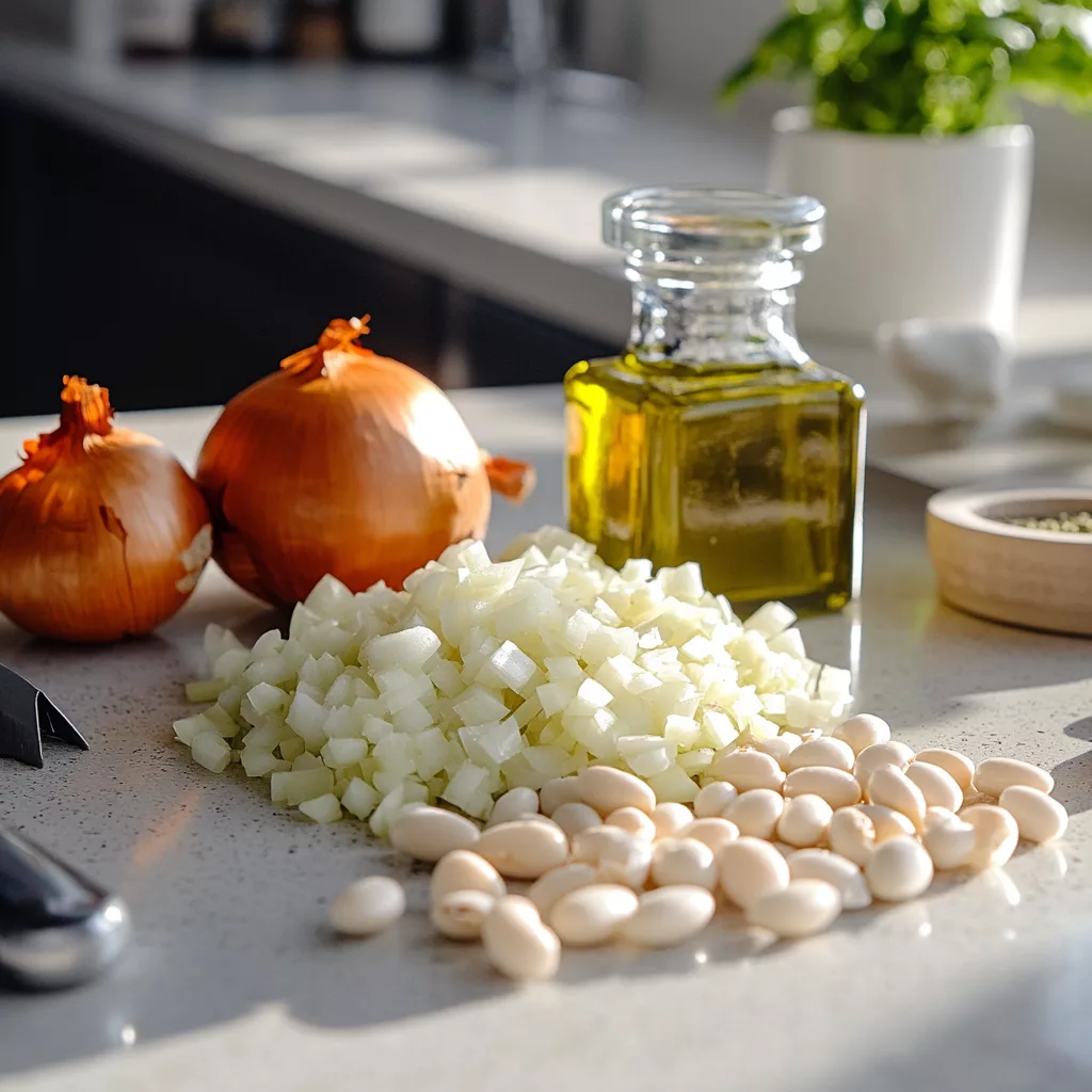 30 Minute Tuscan White Bean Soup