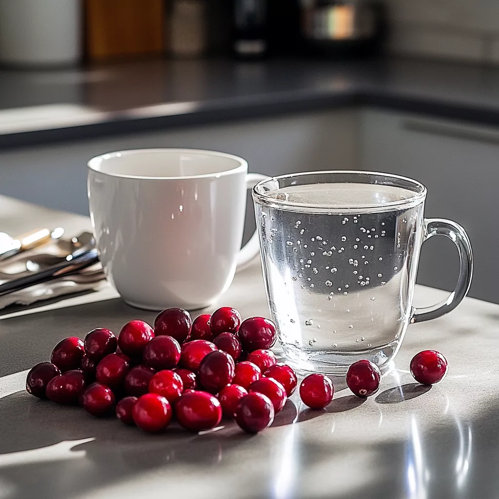 cranberry brie tart with pancetta and thyme