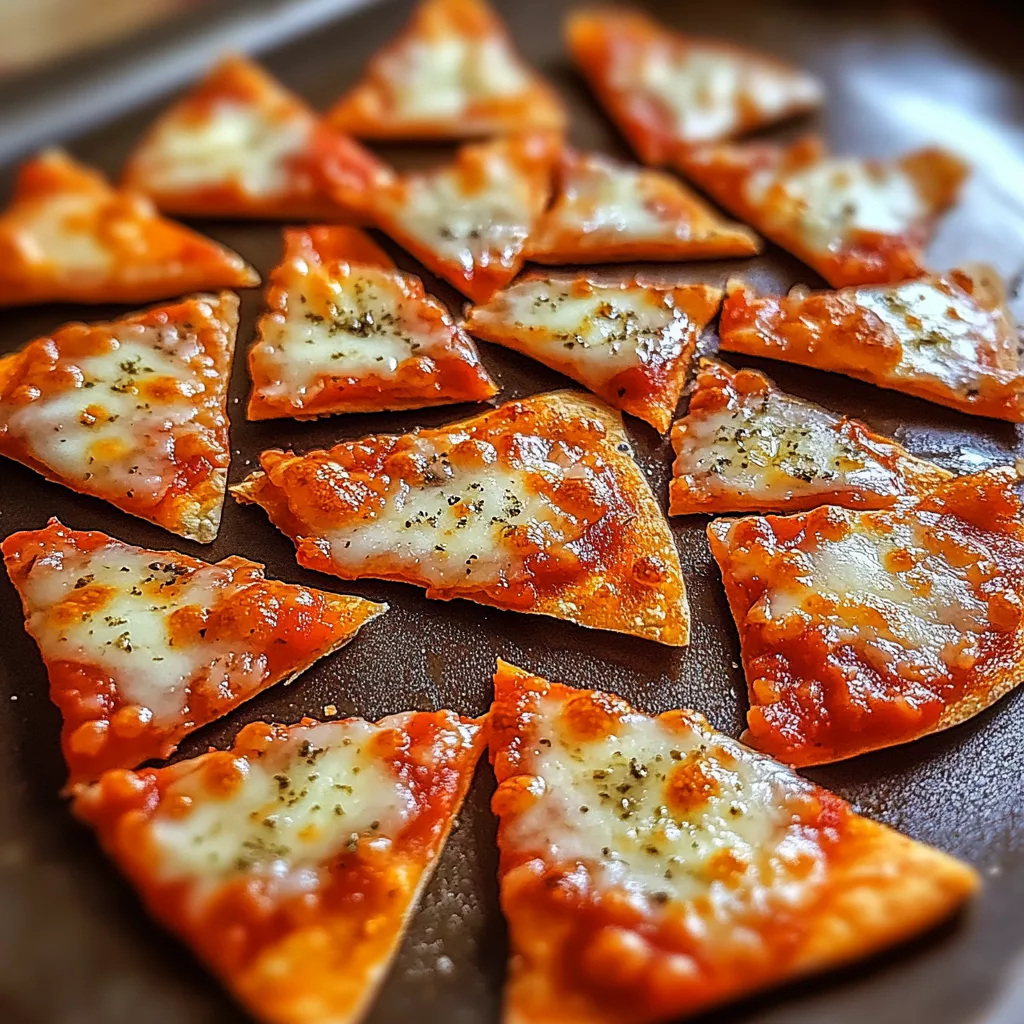 crispy pizza chips