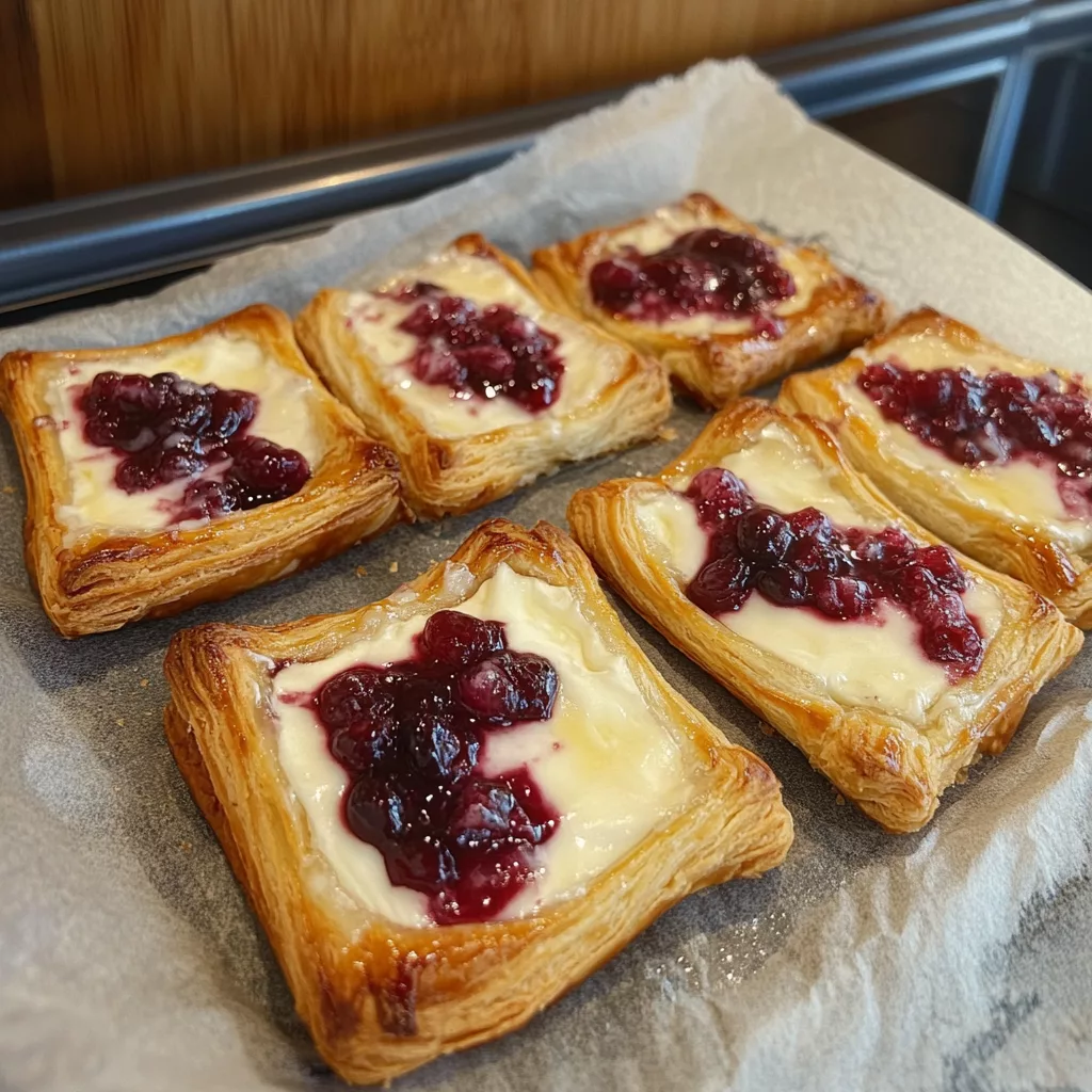 Cranberry Cheese Danish
