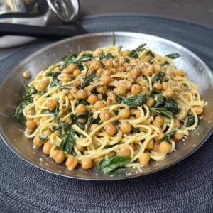 Creamy Chickpea Pasta