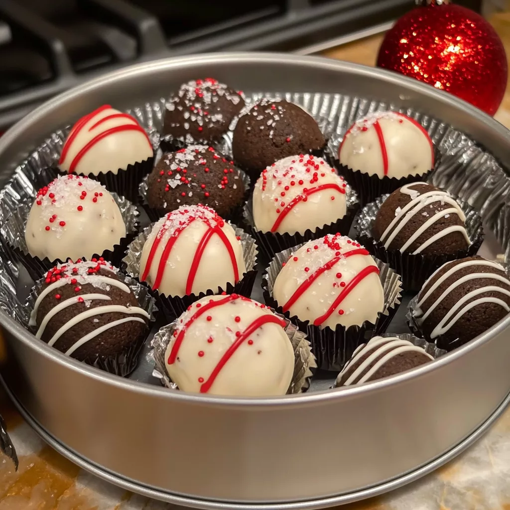 Christmas Oreo Balls