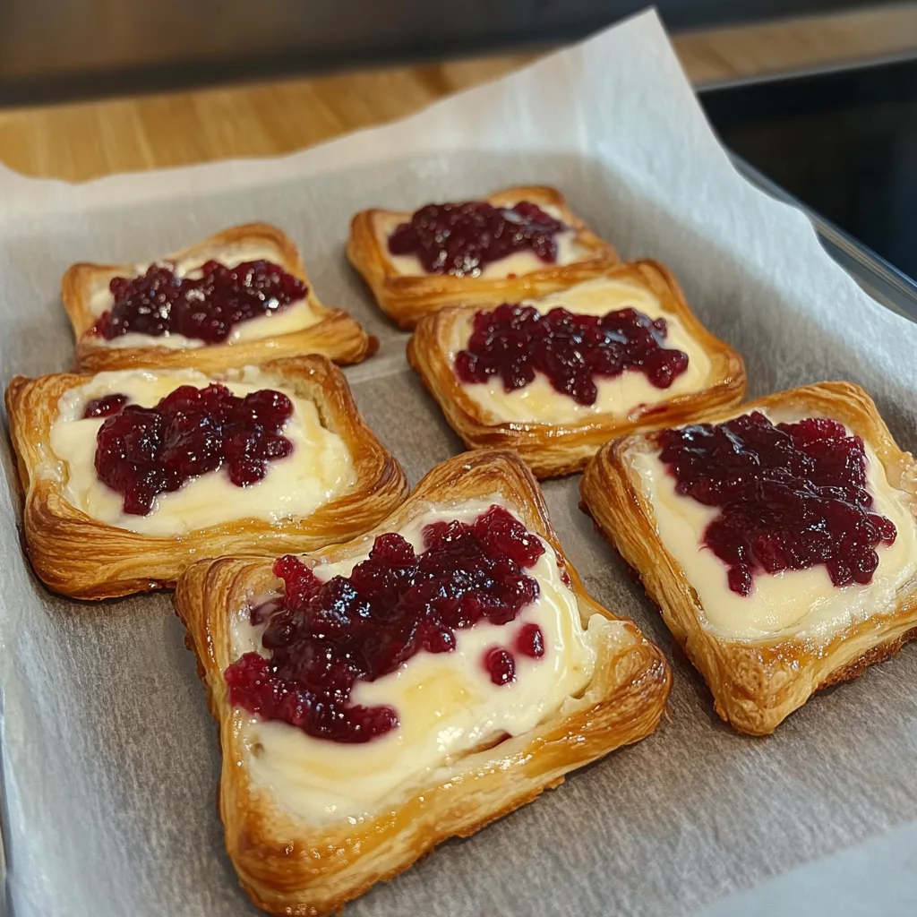 Cranberry Cheese Danish