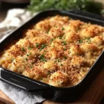 Stuffed Mushroom Casserole