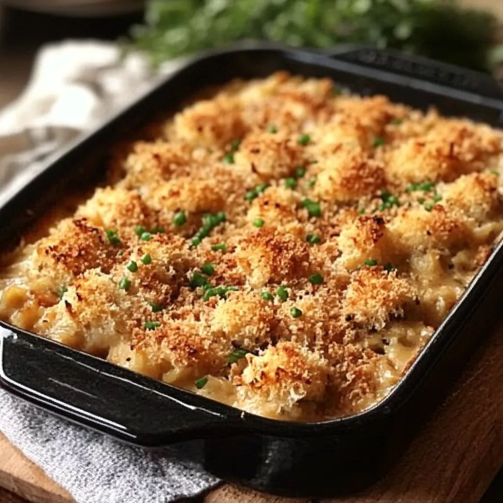 Stuffed Mushroom Casserole