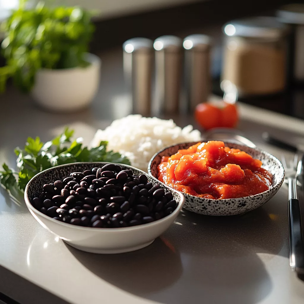 Beans and Rice Taco Soup