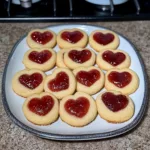 Heart Jam Cookies