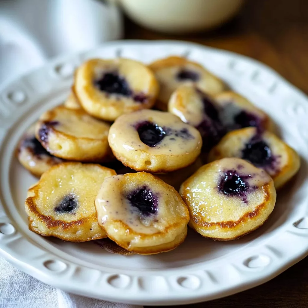 Blueberry Lemon Pancake Bites