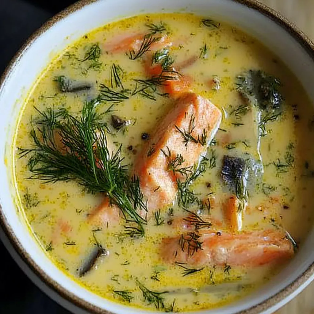 Salmon Dill Soup