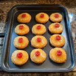 Pineapple Upside Down Sugar Cookies