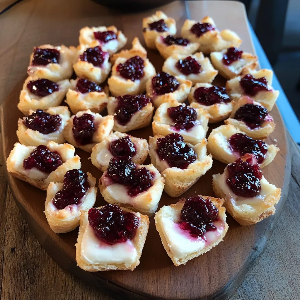 Cranberry Brie Bites