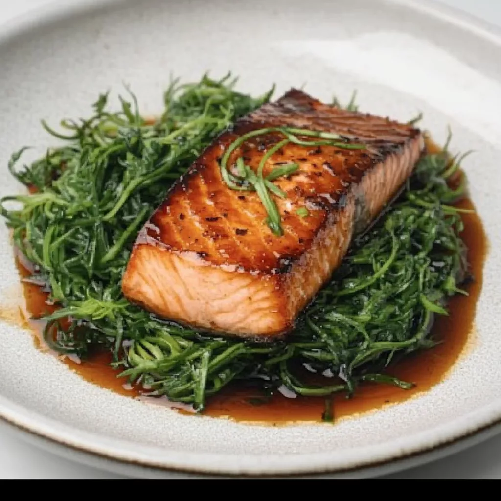 Korean Style Grilled Salmon