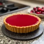 Cranberry Curd Tart