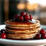 Eggnog Pancakes
