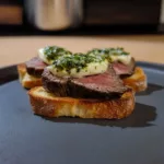 Beef Tenderloin Crostini