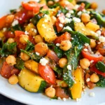 Mediterranean Chickpea Skillet