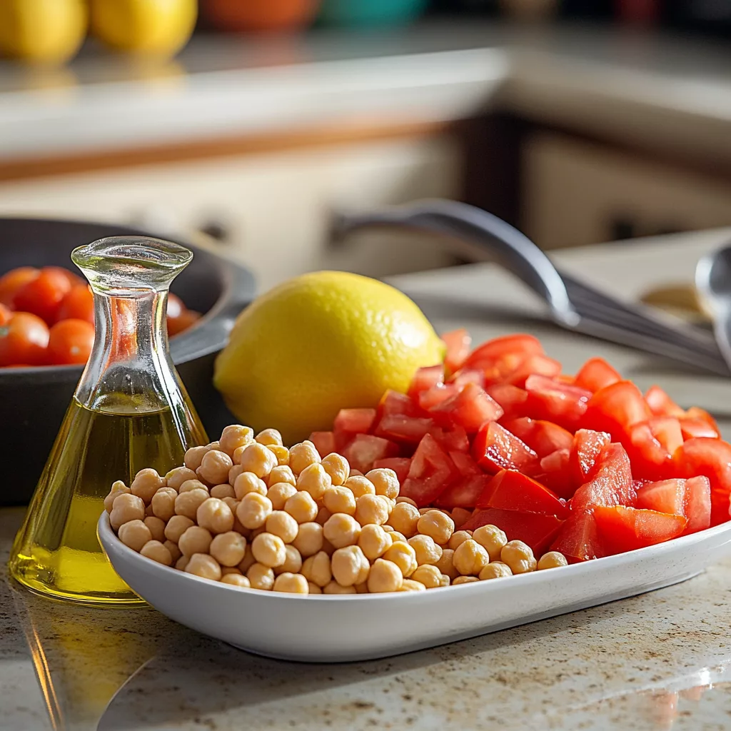 Mediterranean Chickpea Skillet