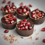 Pomegranate Dark Chocolate Bites