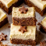 Gingerbread Cheesecake Bars