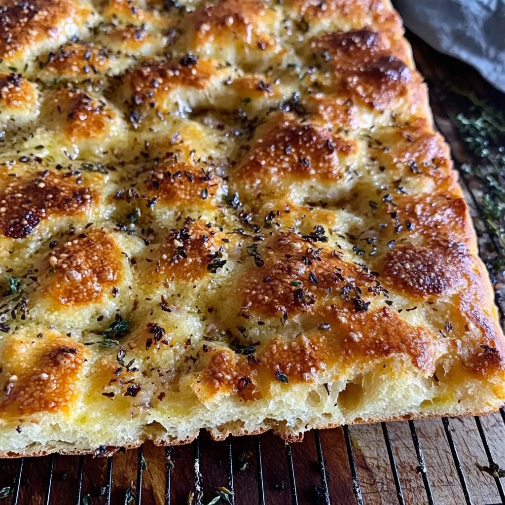 Garlic Butter Focaccia