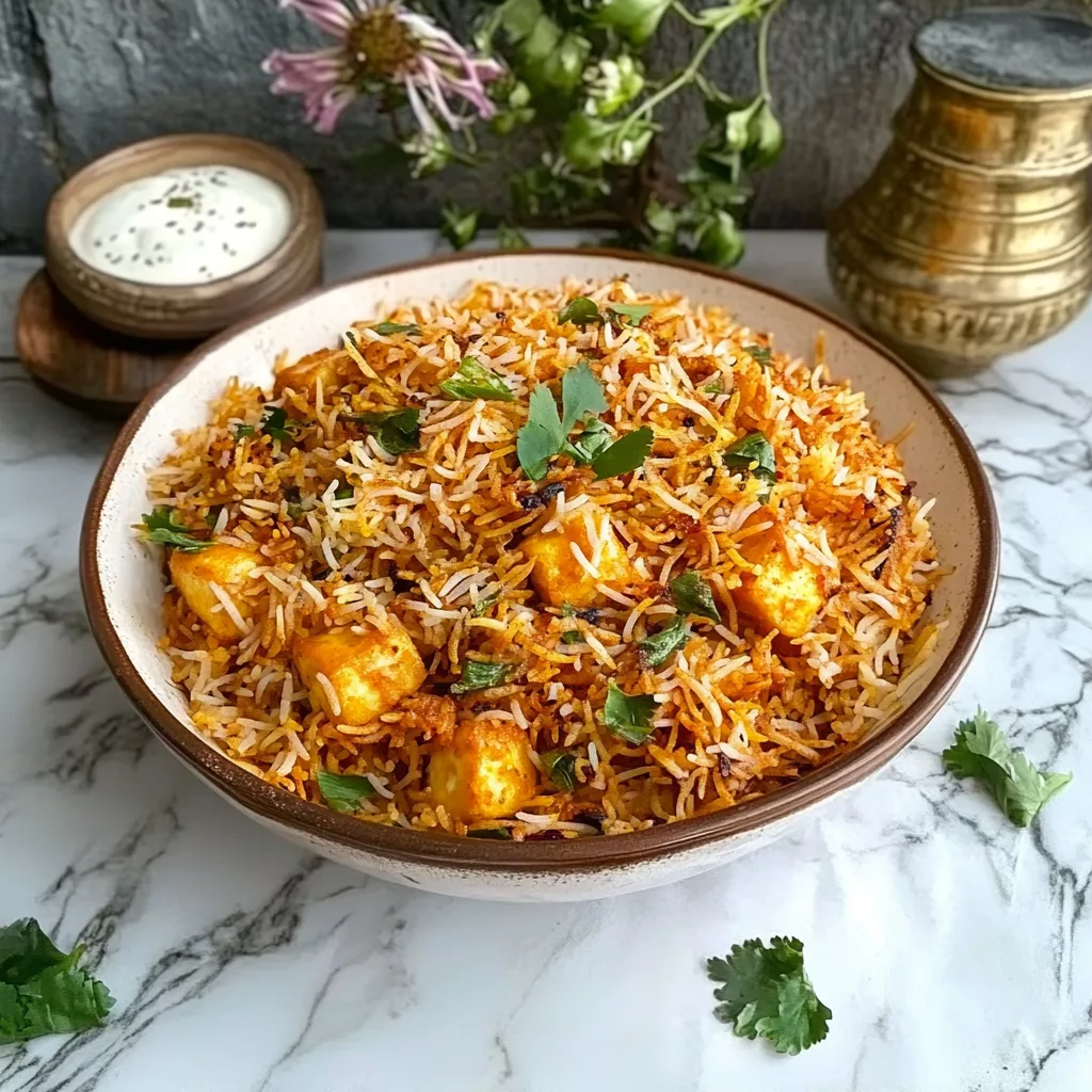 Paneer Biryani