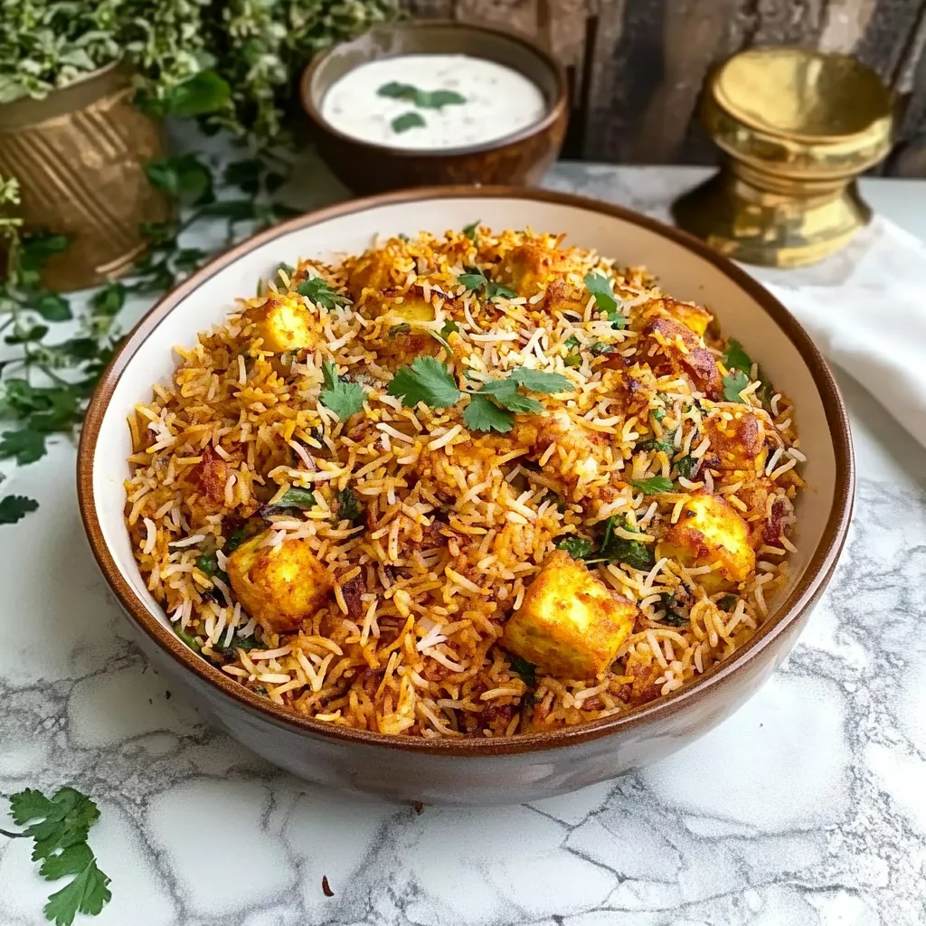 Paneer Biryani