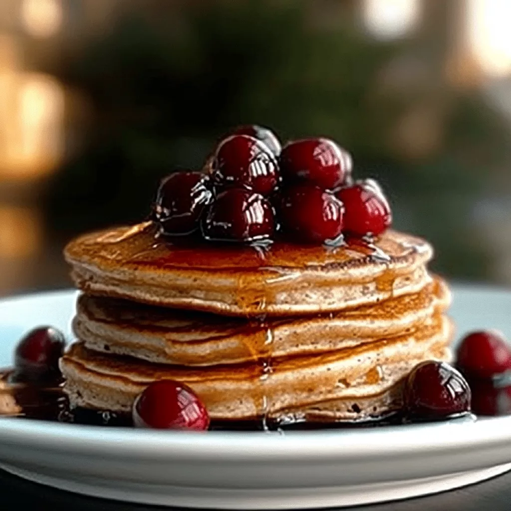 Eggnog Pancakes