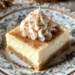 Eggnog Cheesecake Bars