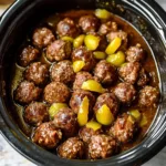 Crockpot Mississippi Meatballs