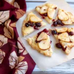 Pear Brie and Cranberry Flatbread