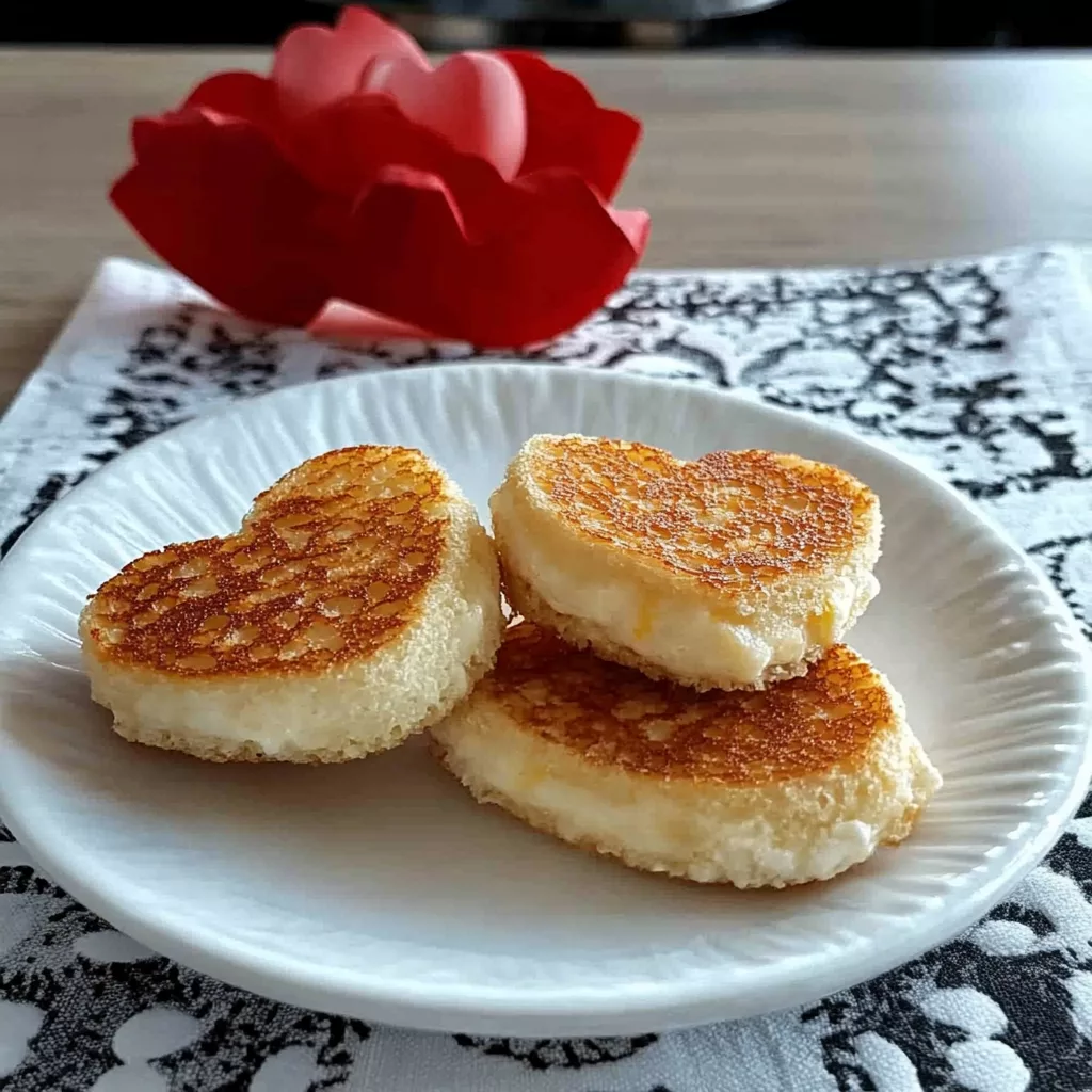 Mini Grilled Cheese Hearts