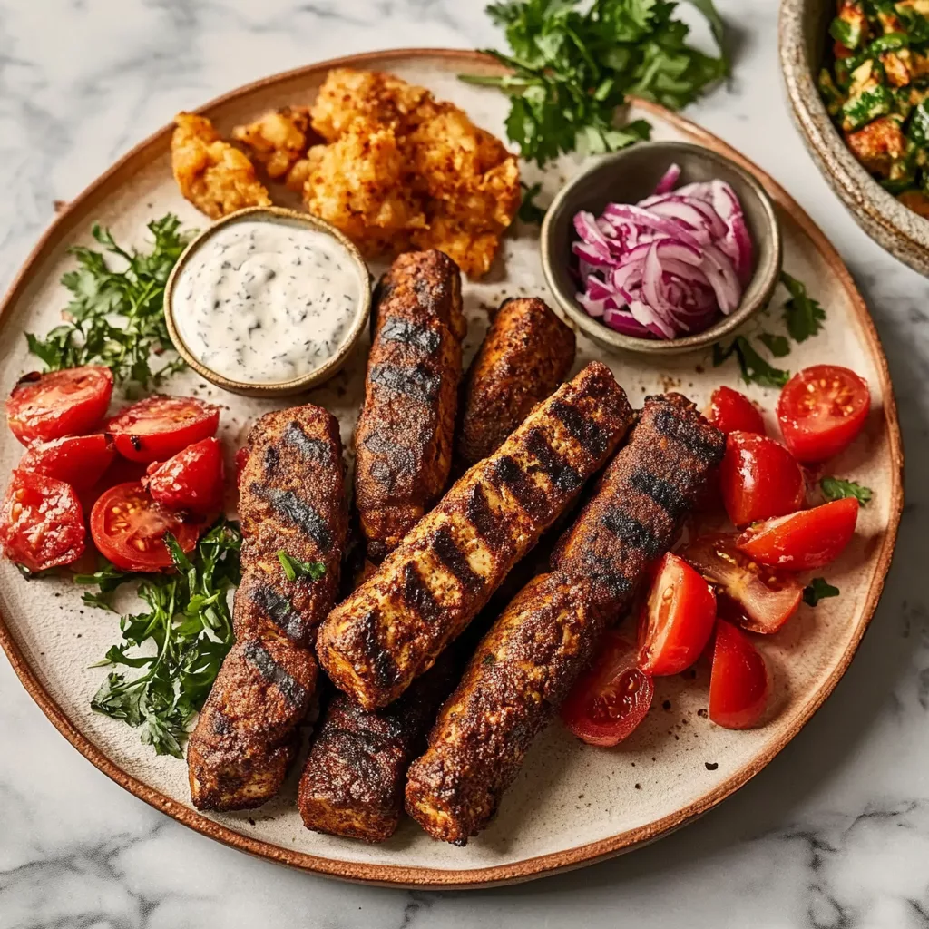 Middle Eastern Tofu Kebabs