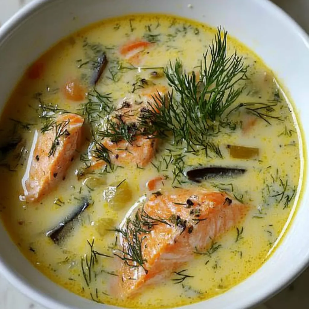 Salmon Dill Soup