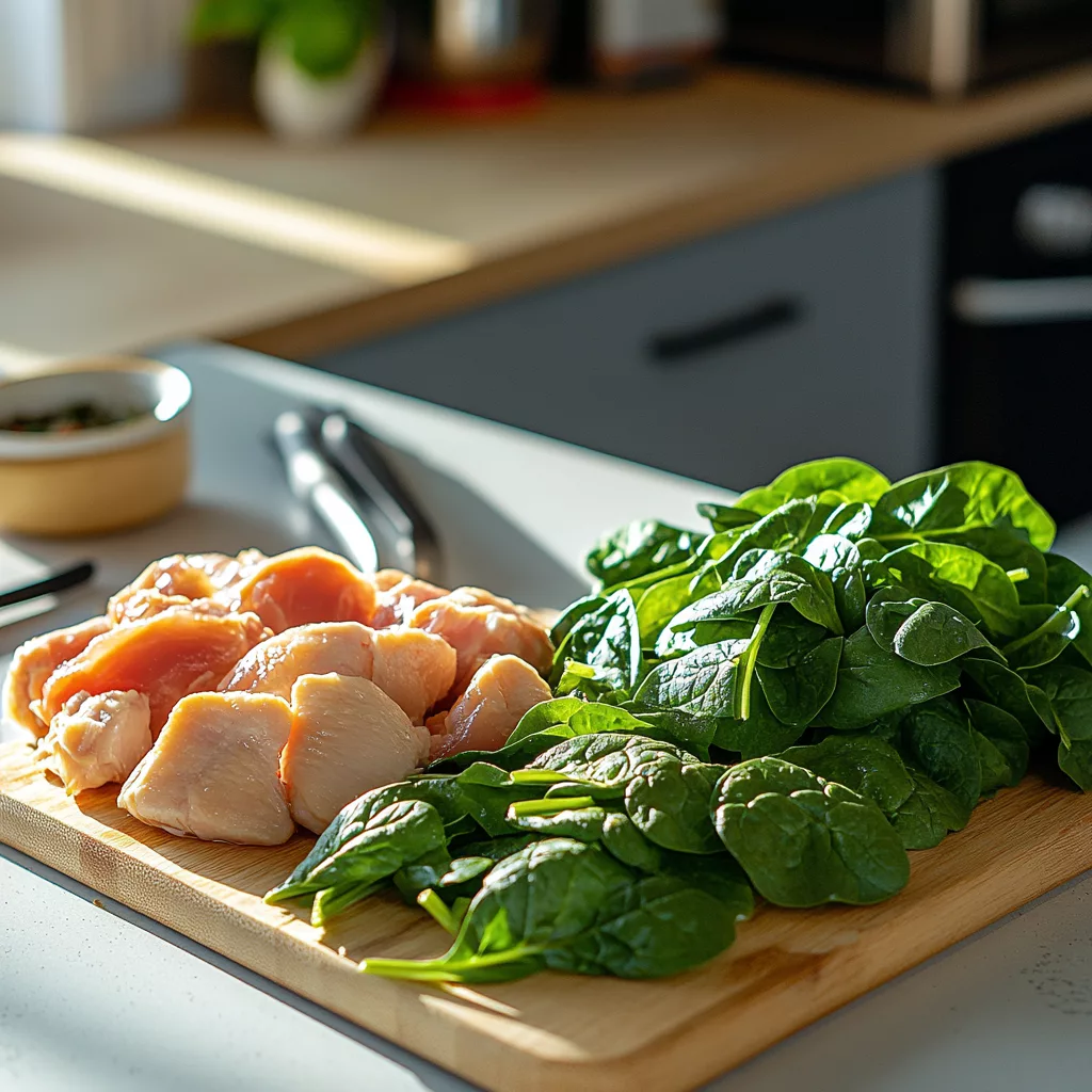 Spinach and Artichoke Chicken Casserole