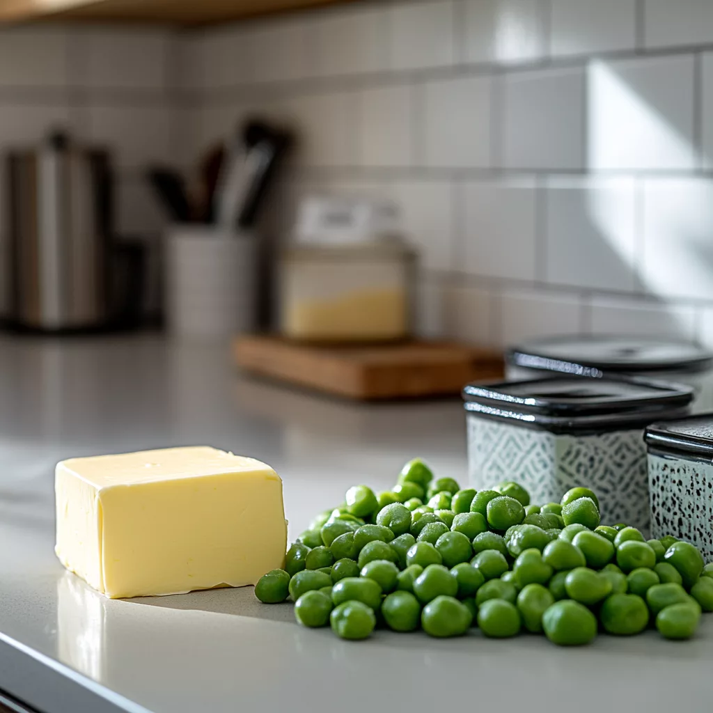 Creamed Peas and Potatoes