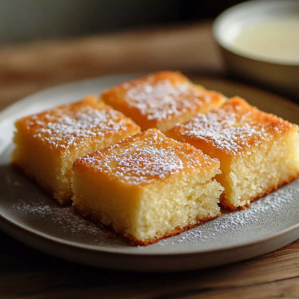 Coconut Milk Snack Cake