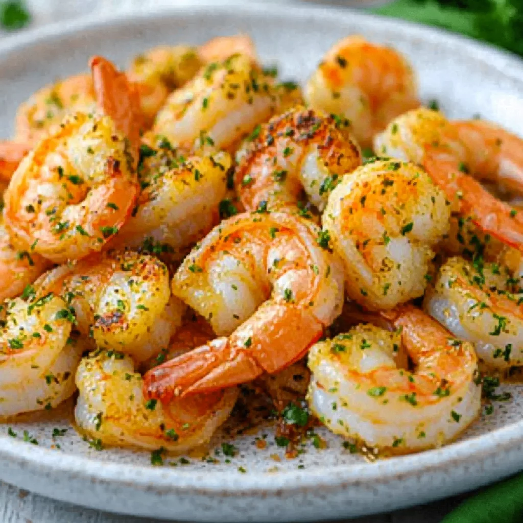 Garlic Parmesan Roasted Shrimp