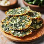 Spinach and Feta Crisps